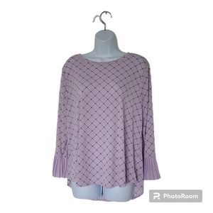 EUC🌞 3/4 Sleeve Lilac top
